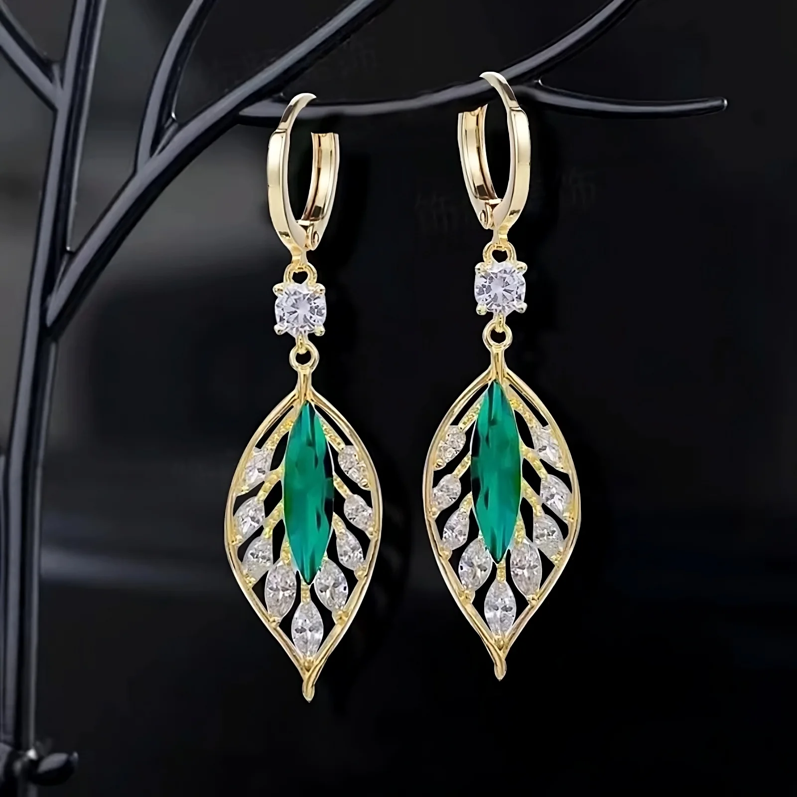 DenHavn | Green Emerald Earrings®